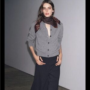 Zara Polka Dot Scarf